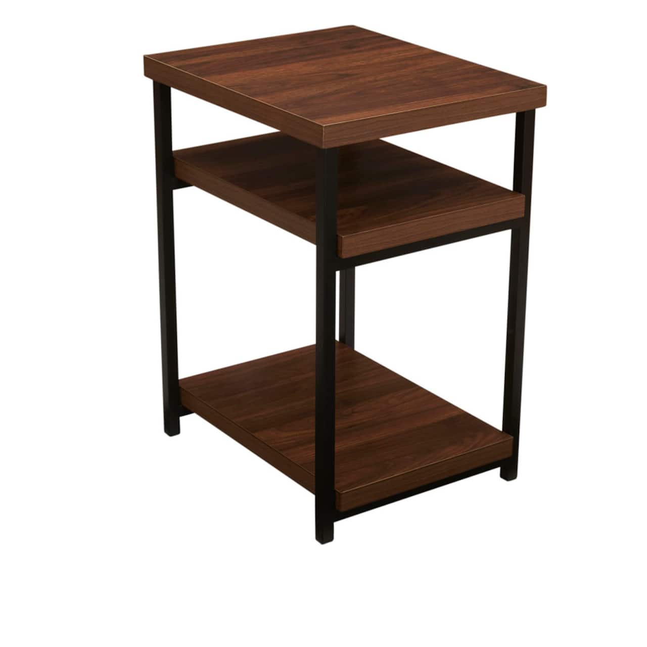 Household Essentials Jamestown 2-Shelf End Table